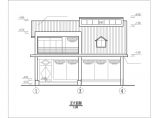 某地郊区B型别墅建筑设计CAD施工方案图图片1