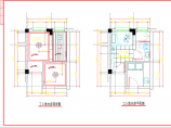某地独立整套欧式别墅设计装修CAD图图片1