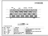 某地区新型联排别墅D49建筑设计CAD施工方案图图片1