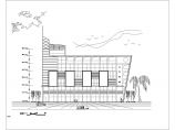 某地区六层商业楼建筑设计CAD平立方案图图片1