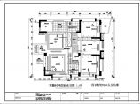 某三室一厅住宅装修设计施工CAD图图片1