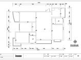 某晶华名苑住宅室内设计施工CAD图（含实景）图片1