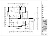 某住宅楼标准层室内装修设计施工图（四室）图片1