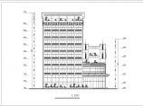 风云大酒店建筑设计CAD施工图纸图片1