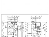 常德市柳叶湖度假区别墅的详细CAD施工图纸图片1