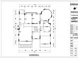 一套超级详细的黑白色调别墅建筑施工设计图（含效果图）图片1