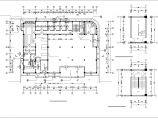 某大学两层食堂cad建筑设计施工精美图纸图片1