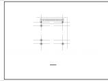 某地亭廊建筑设计方案CAD施工图图片1
