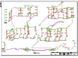 某四层商业建筑采暖系统CAD基础平面布置参考图图片1