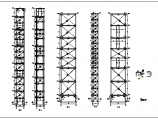 钢结构电梯加楼梯平台节点详细图纸图片1