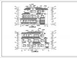 框架结构单体别墅建筑施工图（含效果图）图片1