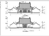 财神殿古建筑设计施工图（共6张）图片1