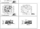 【黄山】二层独栋别墅建筑施工图，带效果图图片1