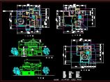 某地小别墅建筑cad设计施工图（共4张）图片1