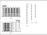大型工厂员工宿舍建筑设计cad施工详细图图片1
