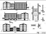 某多层框架结构酒店建筑施工图图片1