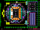 沈阳航空学院体育馆CAD电气施工设计图图片1