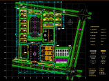 某中学学校建筑设计CAD总平面图图片1