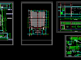 某中学建筑CAD施工设计多功能厅详图纸图片1