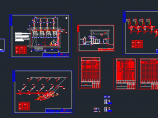 某空压机站管道全套布置施工CAD图图片1