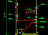 某地区标准客房电气设计CAD施工图纸图片1