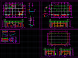 某学校操场CAD设计施工平面图纸图片1