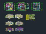 某钢结构别墅建筑设计CAD详情全套图纸图片1