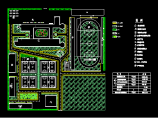 某中学学校建筑设计CAD规划平面图图片1