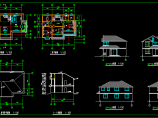 乡村别墅建筑设计施工CAD平立面大样方案图片1