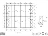 轻钢结构二层车展厅建筑结构CAD图图片1