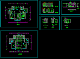 多层住宅建筑设计施工CAD方案户型图图片1