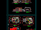 某别墅设计方案图cad建筑工程图纸图片1