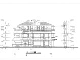 某经典别墅样板的建筑设计图（共7张）图片1