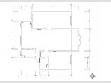 简单小型的别墅装修设计施工CAD图纸图片1