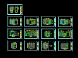 两层别墅装修设计CAD施工图附效果图图片1