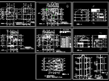 单栋多层经典别墅建筑设计图（含设计说明）图片1