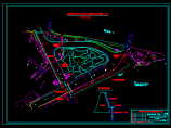 xx大堤北堤东山大桥以下旱闸改建工程cad设计平面施工图图片1