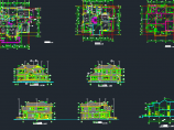 某地区禹城B型别墅建筑设计CAD施工方案图图片1