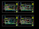 公园广场建筑方案设计全套CAD平面图图片1