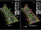 某地的住宅小区CAD建筑规划总平面图图片1