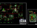 某工厂10t燃煤锅炉房整套平面方案cad设计图、流程图图片1