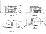 3套经典别墅建筑设计CAD方案图纸图片1