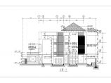 比价实用的双拼豪华别墅建筑结构CAD图图片1