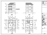 一套三层独栋别墅建筑结构施工图（含设计说明）图片1