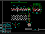 某环保设备厂无轴螺旋体输送机CAD图图片1