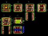 大型超市建筑施工设计CAD整体图图片1