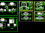 某地财神殿全套建筑CAD设计施工图图片1