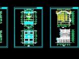 七层徽派风格住宅楼建筑设计CAD图纸图片1