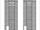 某地高层双塔式住宅楼建筑设计施工图（共11张）图片1