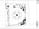 某地比较流行的生肖广场绿化平面施工图图片1